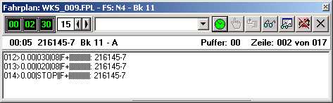 Fahrplan ist gestartet
